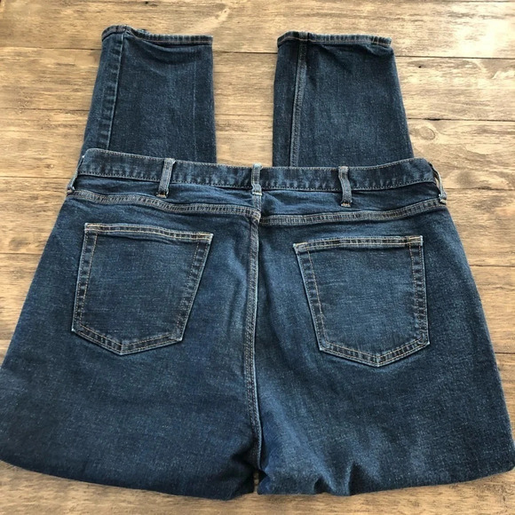Old Navy Mens 38 X 30 Slim Built In Flex Dark Wash Jeans Denim Casual Pants - Picture 6 of 6